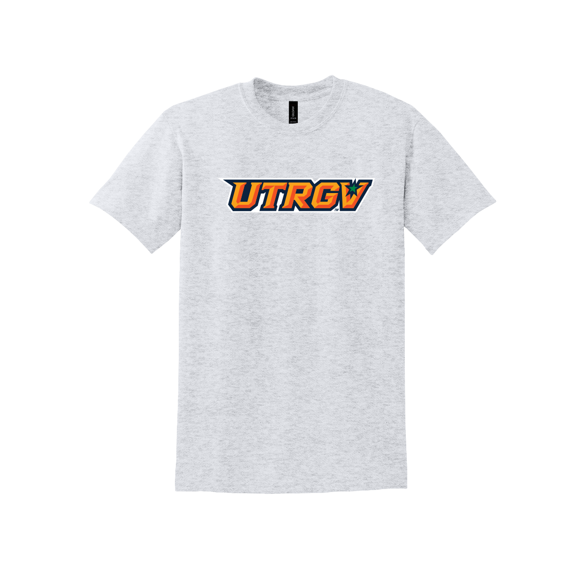 UTRGV Gildan Primary Logo - Ash T-shirt