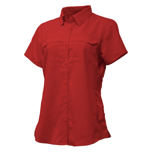 BAW® Women's Short Sleeve - Dark Red