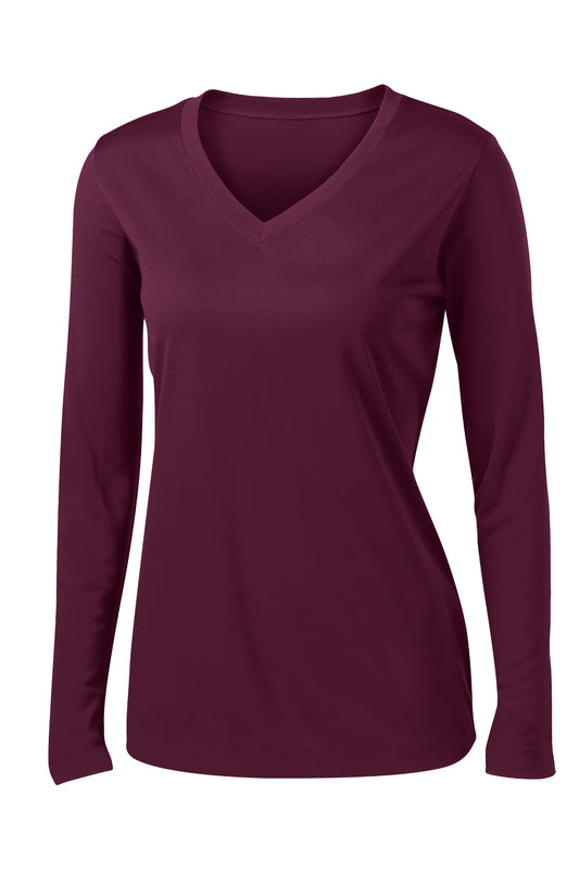 Sport-Tek® Women's Long Sleeve - Maroon