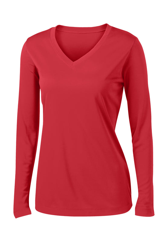 Sport-Tek® Women's Long Sleeve - True Red