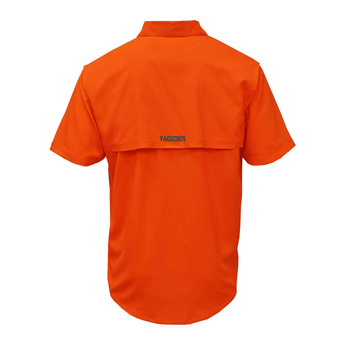 UTRGV Black Texas Logo - Men's Orange Fishing Shirt