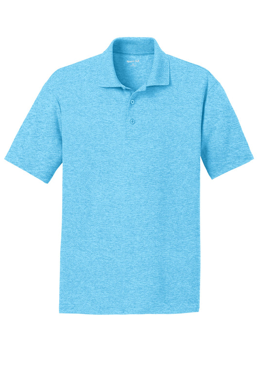 Sport-Tek® Men's Polo - Pond Blue Heather