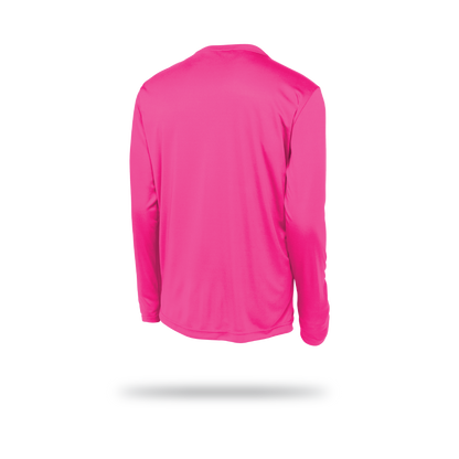 Sport-Tek® Men's - Long Sleeve Neon Pink
