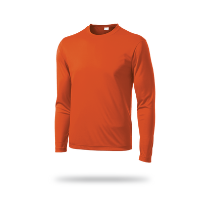 Sport-Tek® Men's - Long Sleeve Deep Orange