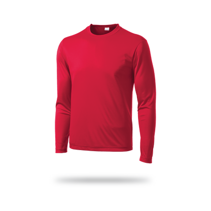 Sport-Tek® Men's - Long Sleeve True Red