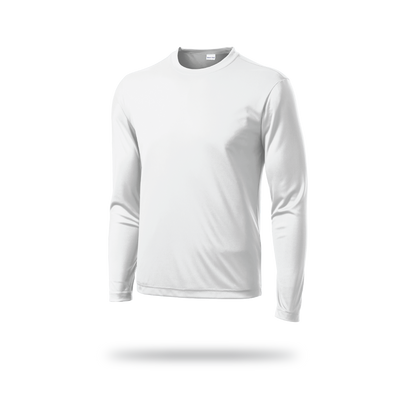 Sport-Tek® Men's - Long Sleeve White