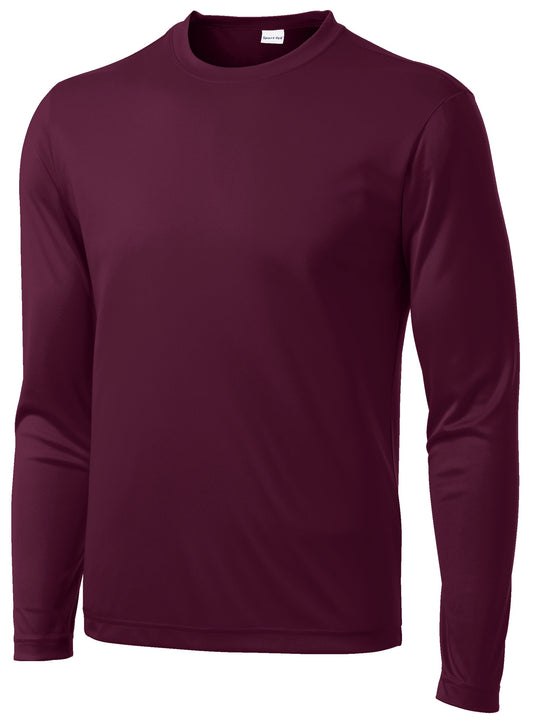 Sport-Tek® Youth Long Sleeve - Maroon