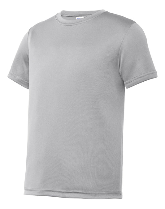 Sport-Tek® Youth Short Sleeve - Silver